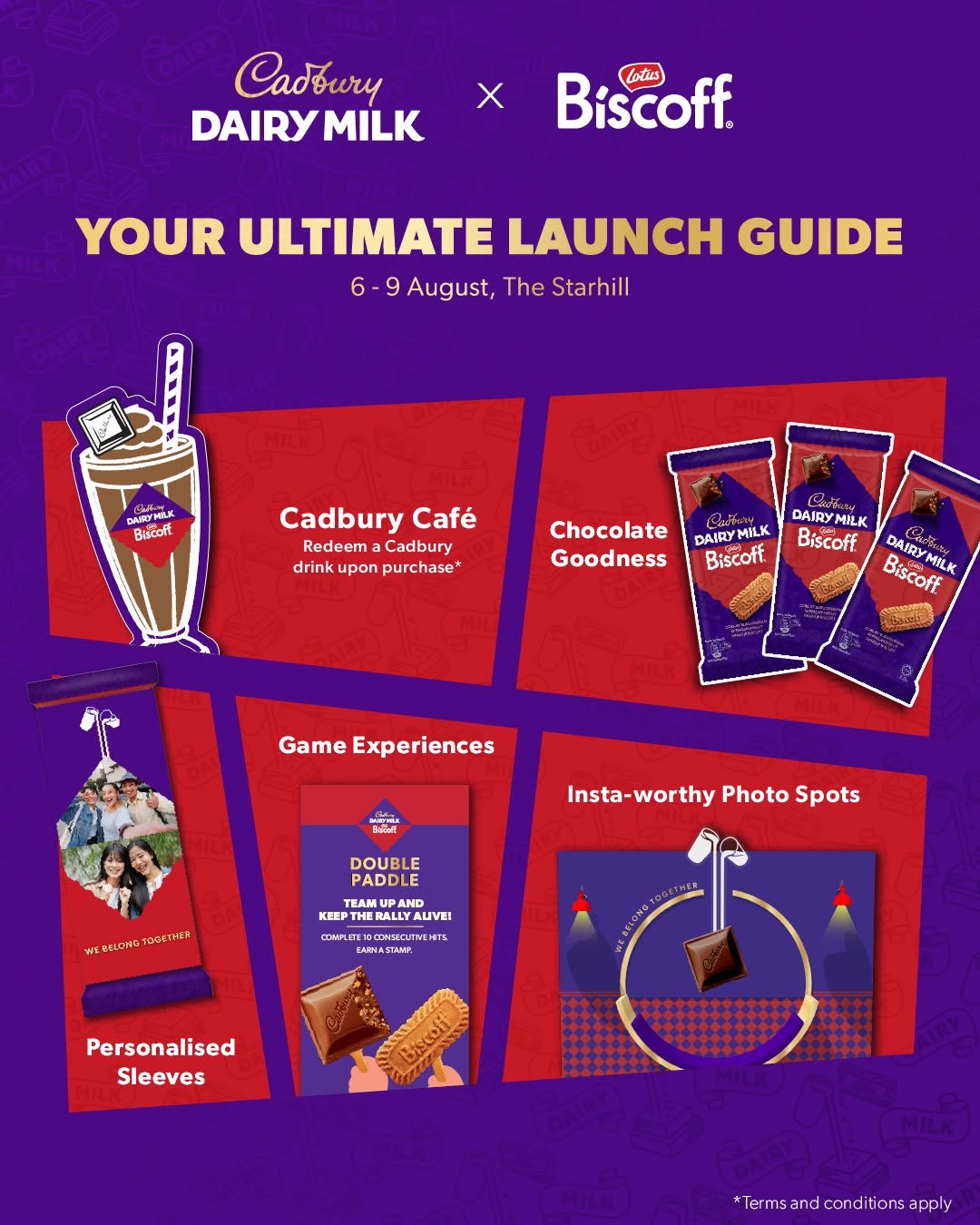 Cadbury Dairy Milk Biscoff Chocolate Bar 95g