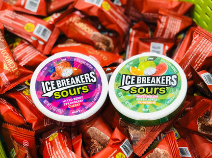 Ice Breakers Sours Strawberry Mixed Berry 42g