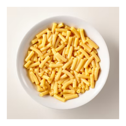 Iceland Mac & Cheese 400g ไอซ์แลนด์ พาสต้ามักกะโรนีปรุงสุกในซอสชีส ราดด้วยเชดดาร์ชีสขูด 400 กรัม