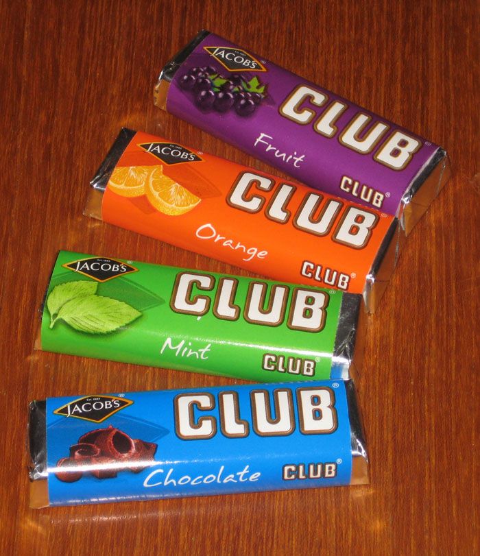 (Best Before 13Jun2026) Mcvitie's Club Orange Chocolate Biscuit Bars 7 Pack 154g