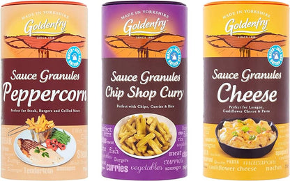 Goldenfry Chip Shop Curry Sauce Granules 160g โกลเด้นฟราย ชิปช็อป ซอสพริกแกงเม็ด 160 กรัม