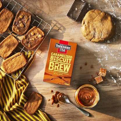 Yorkshire Tea Caramelised Biscuit Brew 40 Tea Bags 112g