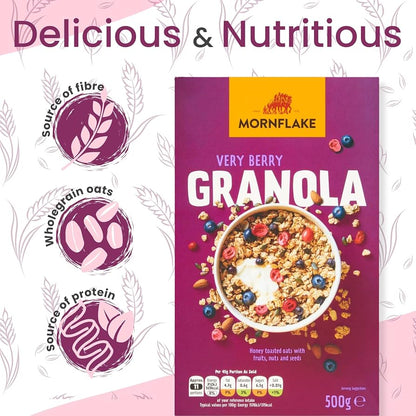 Mornflake Premium Very Berry Granola 500g