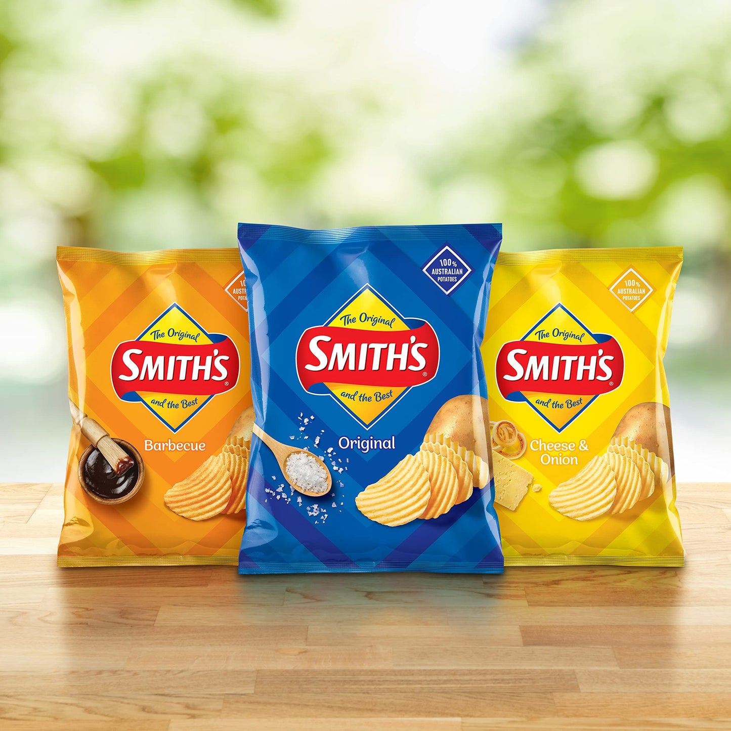 Smith's Crinkle BBQ Potato Flavor Chips 170g