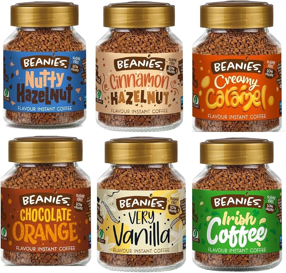 Beanies Sweet Cinnamon Flavoured Instant Coffee 50g
