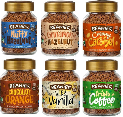 Beanies Sweet Cinnamon Flavoured Instant Coffee 50g