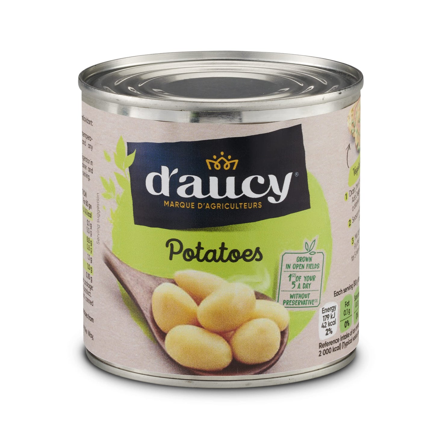 D'Aucy Potatoes 400g ดี ออซี่ มันฝรั่ง 400 กรัม