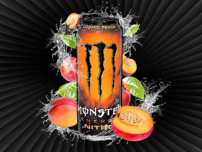 Monster Nitro Cosmic Peach Energy Drink 500ml