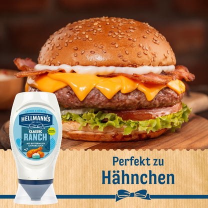 Hellmann’s Creamy Ranch with Buttermilk & Garlic Mayonnaise 245ml