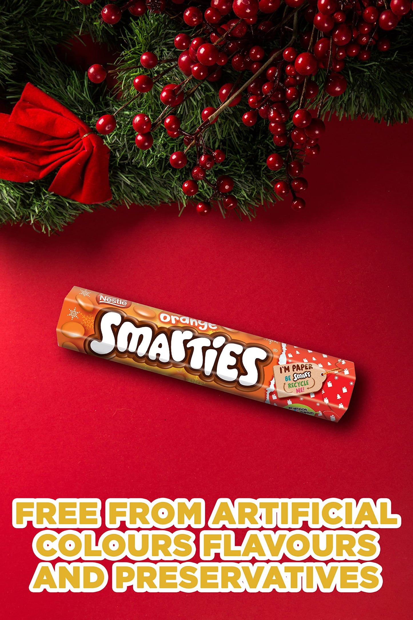 Nestlé Smarties Orange Giant Tube 120g