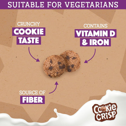 Nestle Cookie Crisp Chocolate Cereal 375g