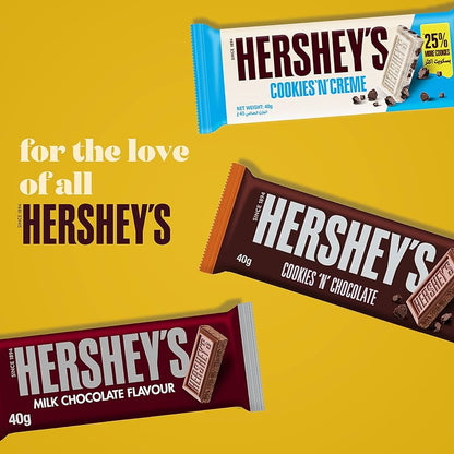 Hershey's Cookies 'n' Creme Salted Caramel Chocolate Bar 90g