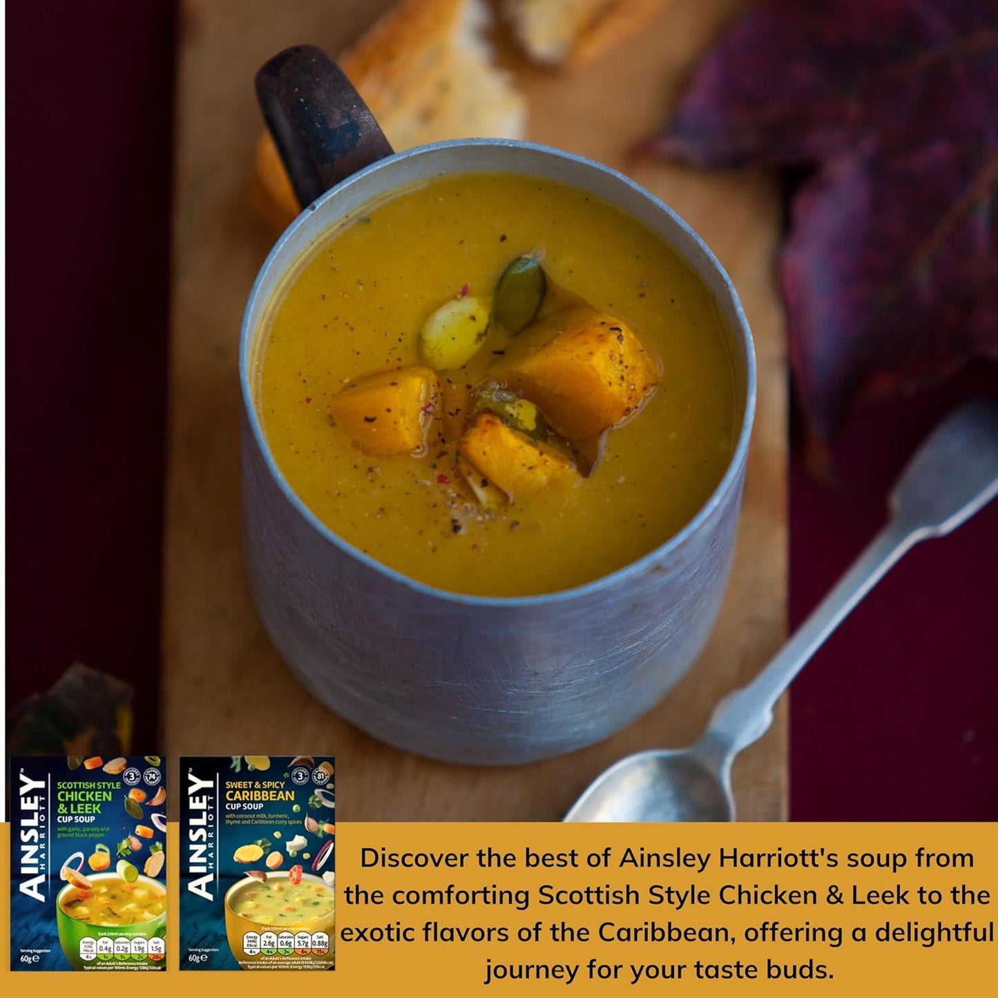 Ainsley Harriott Sweet & Spicy Caribbean Cup Soup 60g