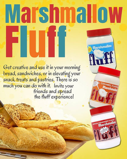 Fluff Caramel Flavour Marshmallow 213g