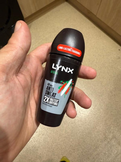 Lynx Africa Anti-Perspirant Roll On 50ml