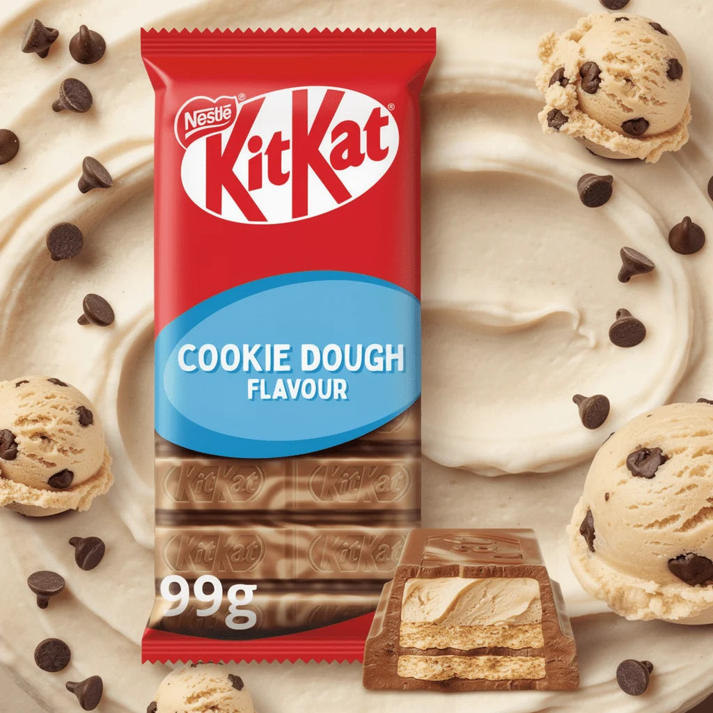 Nestle Kit Kat Cookie Dough Chocolate Sharing Bar 99g