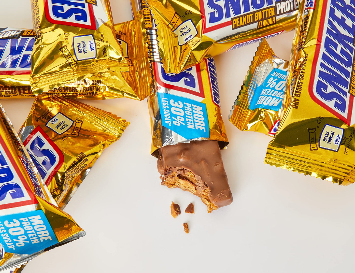 (Best Before 05Aug2026)Snickers Protein Peanut Butter Chocolate Bar 47g