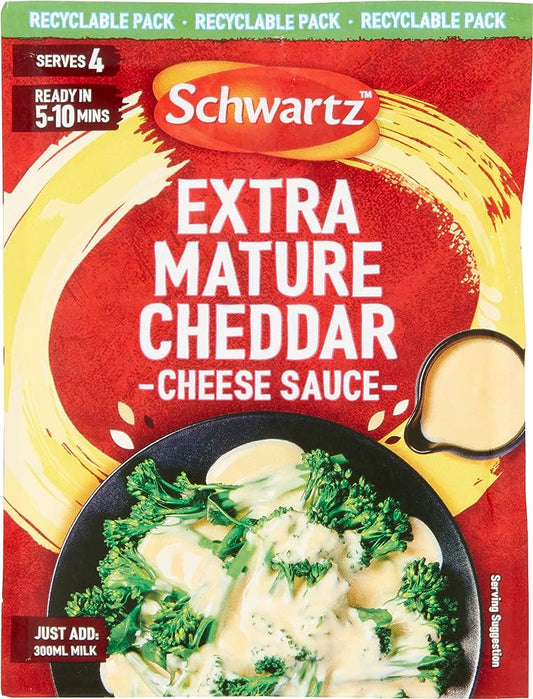 Schwartz Extra Mature Cheddar Cheese Sauce 30g