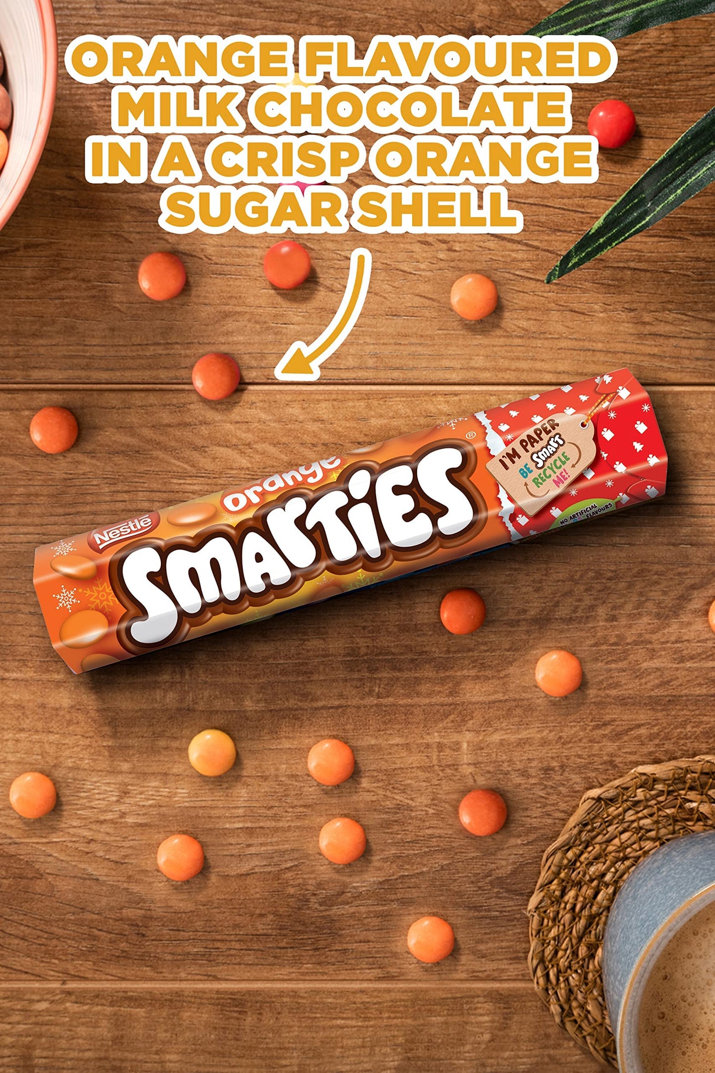 Nestlé Smarties Orange Giant Tube 120g