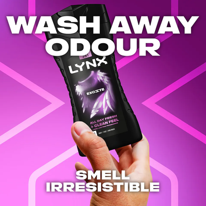 Lynx Excite Shower Gel 225ml