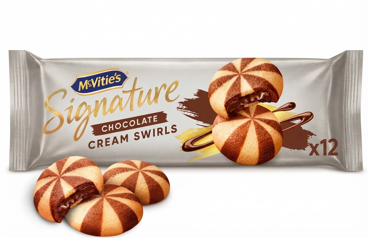 McVitie's Signature Chocolate Cream Swirls 142g