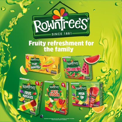 Rowntrees Fruit Stack 4X70ml โรว์ทรีส์ ฟรุ๊ต สแต็ค 4X70 มิลลิกรัม