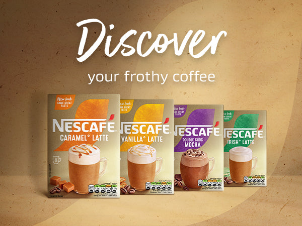 [BestBefore-30Aug2025] Nescafe Gold Iced Salted Caramel Latte Instant Coffee 7 x 14.5g