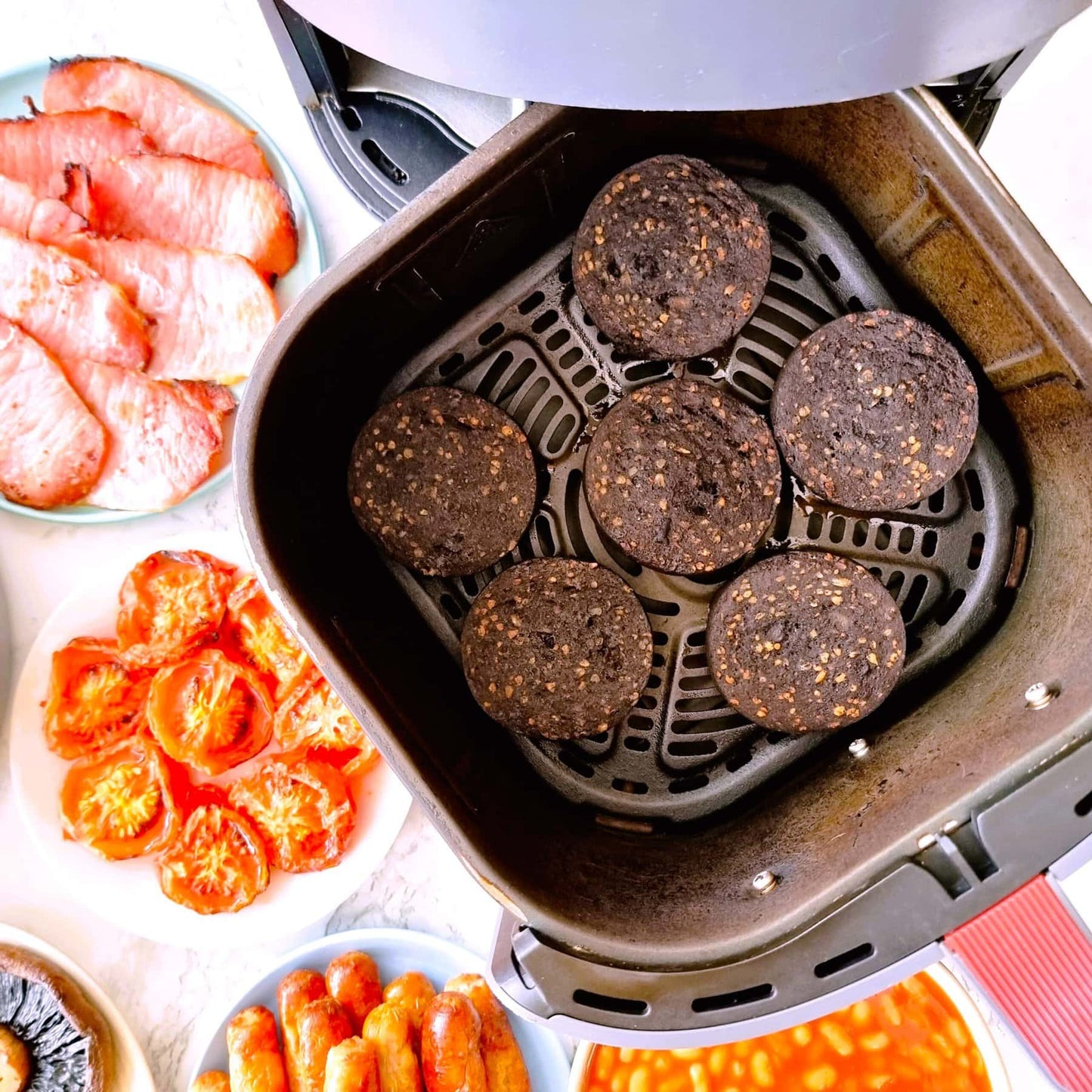 Iceland Black Pudding Slices 4 Packs 200g