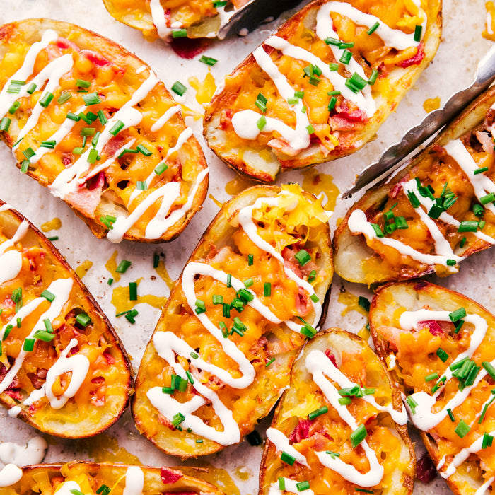 Bannisters Farm 4 Cheese & Bacon Potato Skins 260g