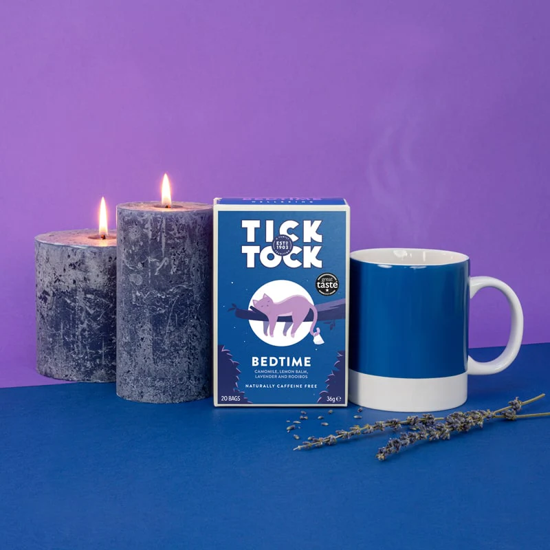 Tick Tock Wellbeing Bedtime 20 Tea Bags 36g