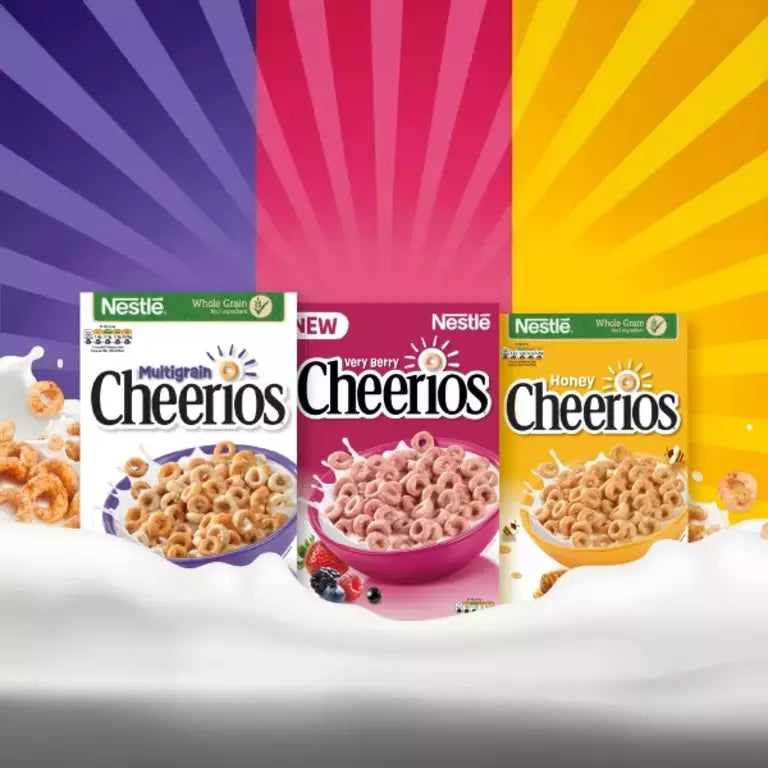 Nestle Cheerios Multigrain Breakfast Cereal 500g