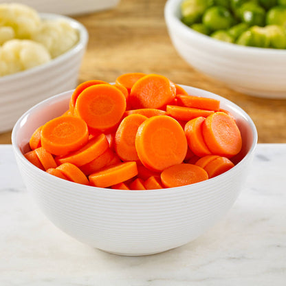 Morrisons Sliced Carrots 1kg