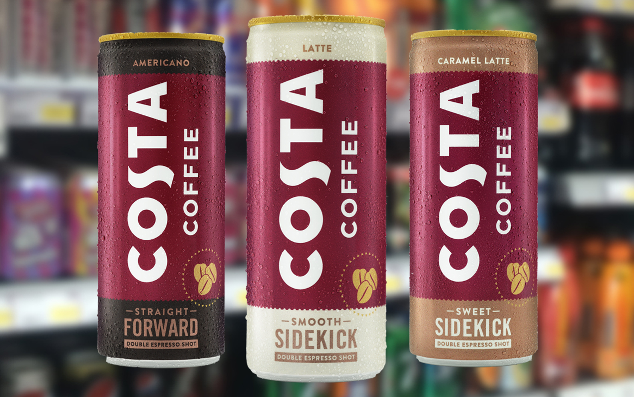 [BestBefore-31Dec2025] Costa Coffee Sidekick Double Espresso Latte Can 250ml