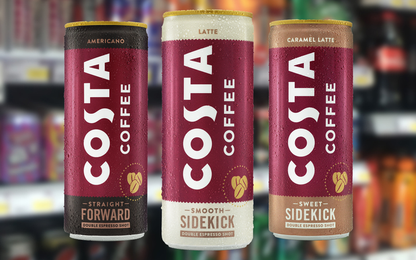 [BestBefore-31Dec2025] Costa Coffee Sidekick Double Espresso Latte Can 250ml