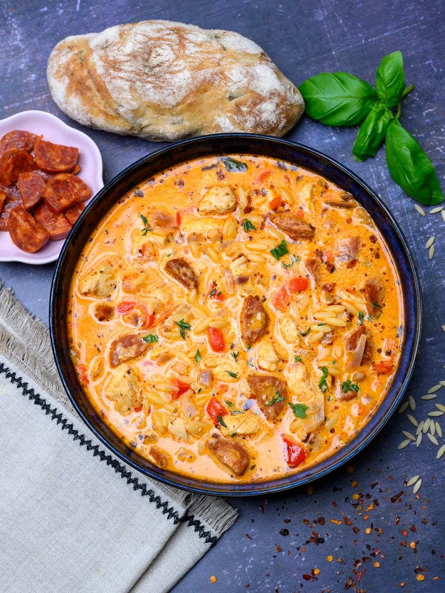 Ainsley Harriott Smoky Chicken & Chorizo Cup Soup 80g
