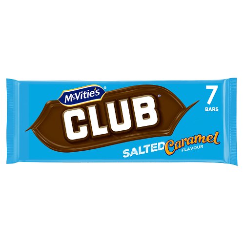 [BestBefore-29Nov2025] Mcvities Club Salted Caramel Flavour 7 Pack 154G
