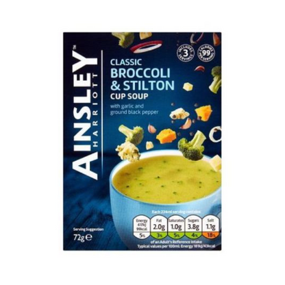 Ainsley Harriott Classic Broccoli & Stilton Cup Soup 75g