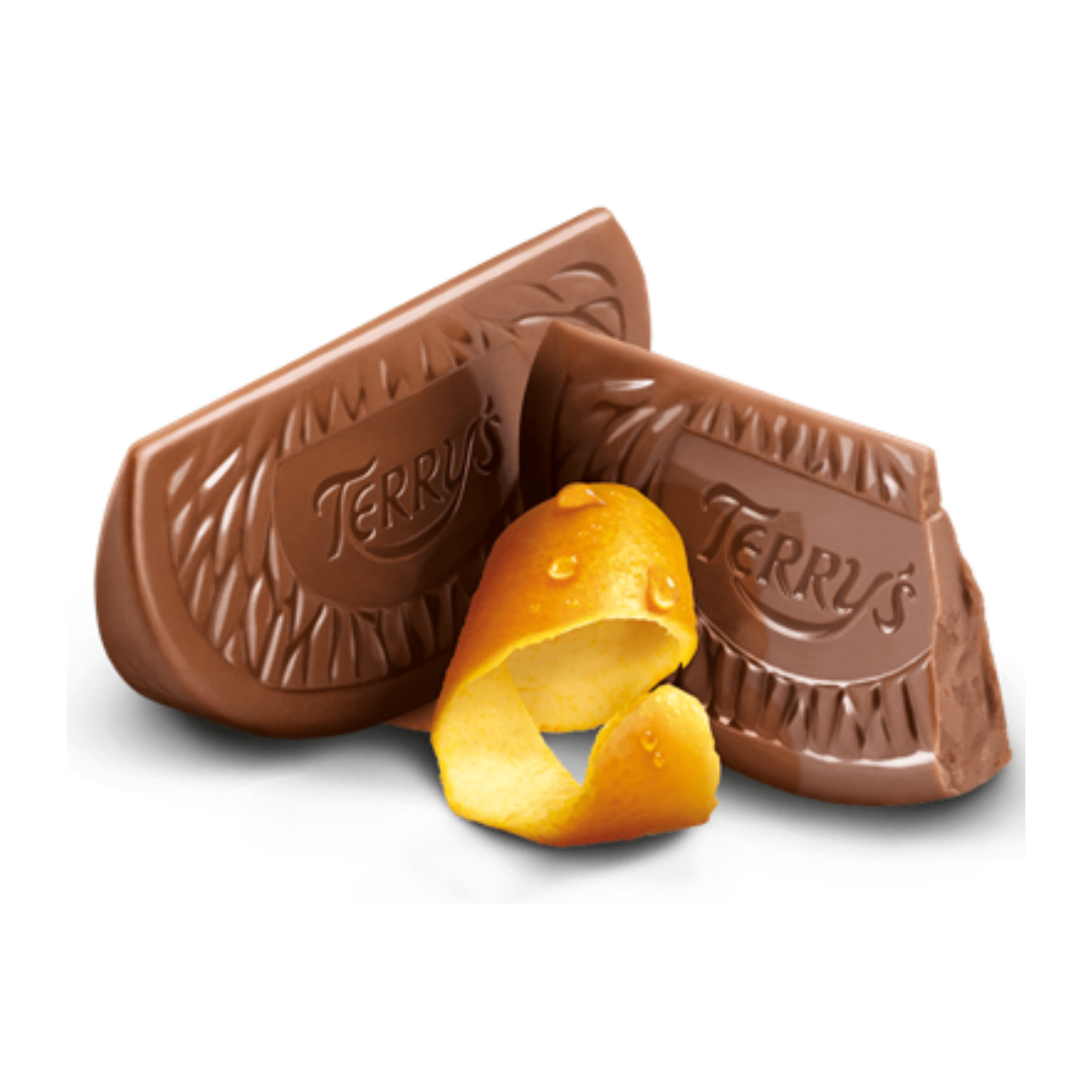 Terry's Chocolate Orange Minis Milk 125g เทอร์รี่ นมรสช็อกโกแลต ส้ม มินิส์ 125 กรัม