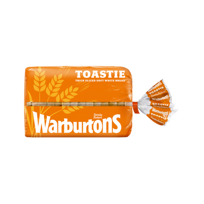 Warburtons Toastie White 800g Warburtons โทสตี้ไวท์ 800g