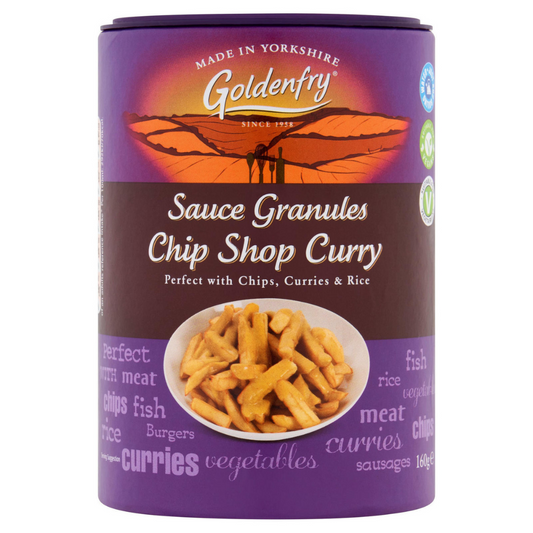 Goldenfry Chip Shop Curry Sauce Granules 160g โกลเด้นฟราย ชิปช็อป ซอสพริกแกงเม็ด 160 กรัม