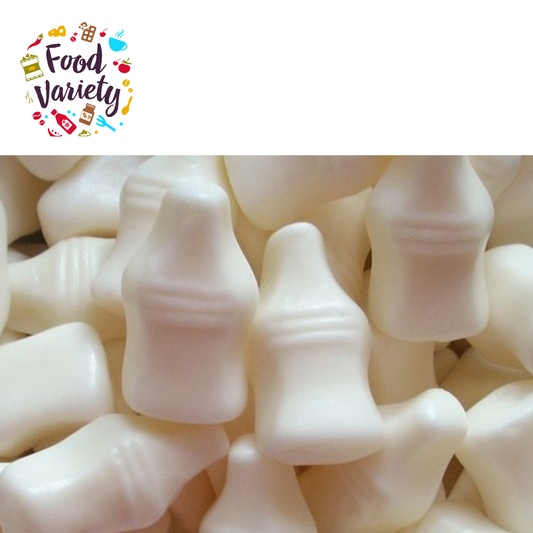 Food Variety Milk Bottles Jelly