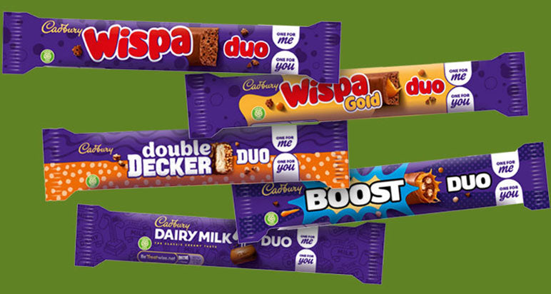 Cadbury Boost Duo Chocolate Bar 63g