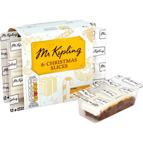 Mr Kipling 6 Christmas Fruit Cake Slices