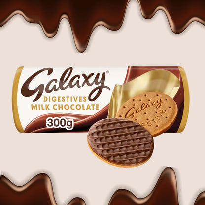 Galaxy Digestives Milk Chocolate Bisuits 300g
