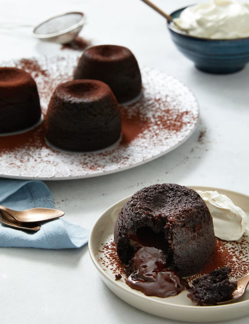 [Best Before 24-may-2025] Iceland Melt in the Middle Chocolate Puddings 2 Packs 140g