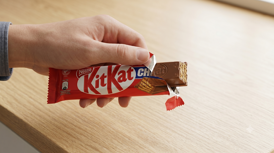 Nestle KitKat Chunky DUO Milk Chocolate Bar 64g