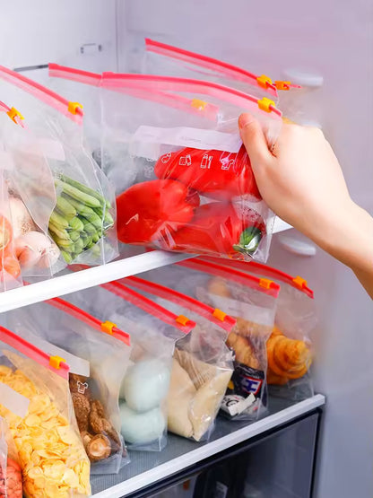 TidyZ Slide Zip Freezer Bags 12pcs
