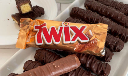 Twix Chocolate Biscuit Snack Size Twin Bars 280g