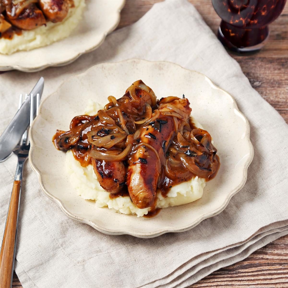 [BestBefore12Nov2025] Morrisons Pork Thick Irish Recipe Sausages 900g