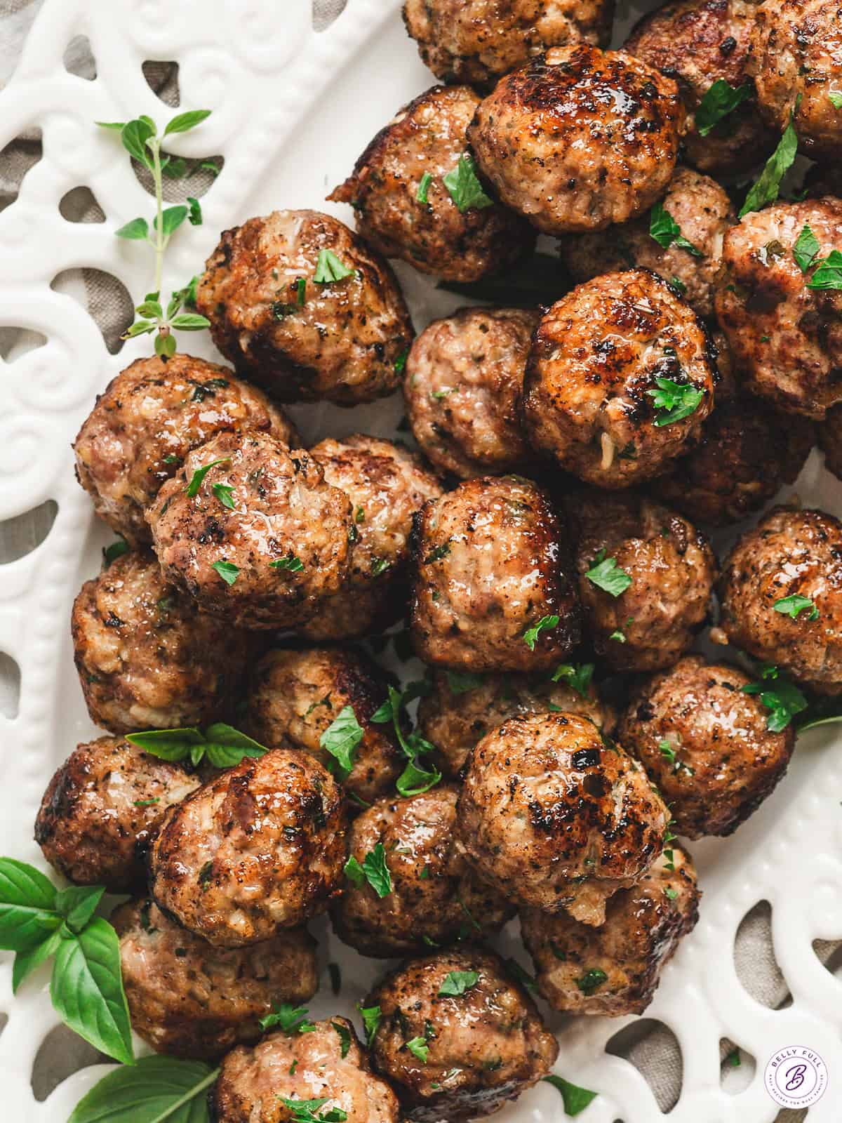 Iceland Air Fry Pork & Beef Meatballs 180g